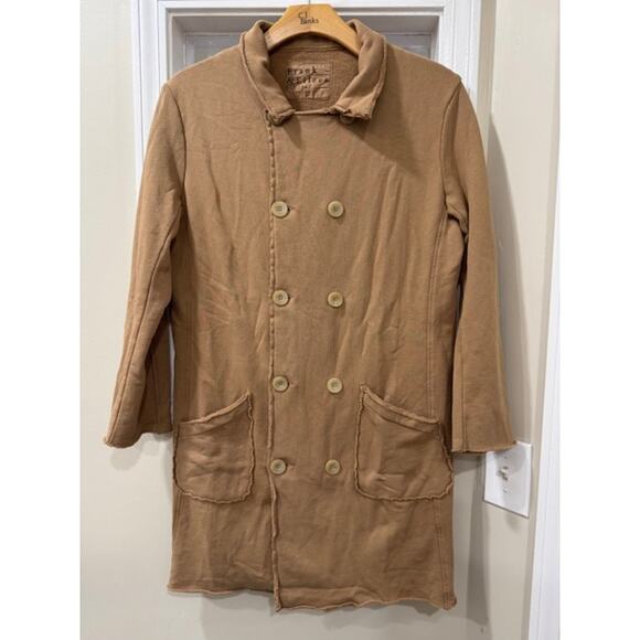 Frank & Eileen Belfast Trench Sweatshirt Trench Coat - Picture 1 of 2